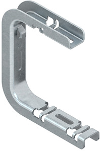 Gitterrinnen Zentralabhängung C-Büg el, 0,2 kN, Stahl, Geomet verzinkt