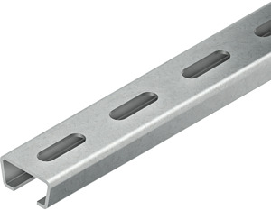 C-Ankerschiene 35x18x2000mm bandverzinkt DIN EN 10346