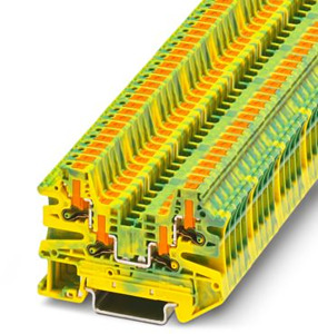 Schutzleiter-Reihenklemme