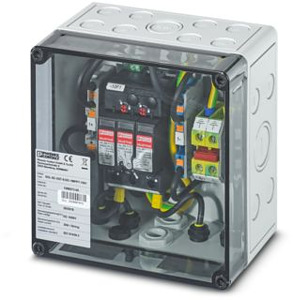 Generatoranschlusskasten für Photov oltaikanlagen bis 1000 V DC zum Ans