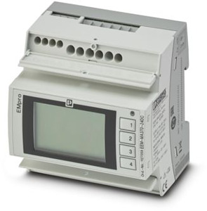 Multifunktionales Energiemessgerät mit 24 V DC Versorgung und integrierter