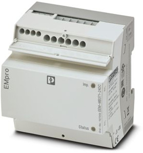 Multifunktionales Energiemessgerät ohne Display mit 24 V DC Versorgung, mit