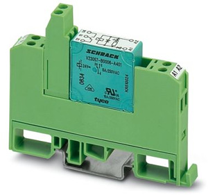 EMG-Relais-Modul 24V DC Kleinschaltrelais DC 1Ö Goldkontakt