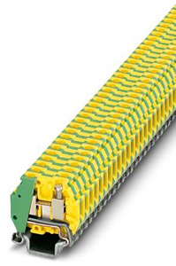 Schutzleiterklemme 1,5qmm MICOR-TERMINAL grün-gelb b=4,2mm