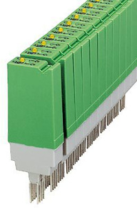 Relaisstecker 2-polig 24V AC/DC Kleinschaltkreis Leuchtanzeige 1S