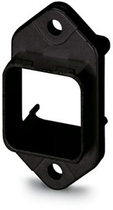 RJ45-Anbaurahmen, Schutzart: IP67, für Push-Pull Verriegelung, Kunstst