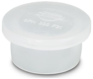 Schutzkappe aus transparentem Kunst stoff für QPD-QUICKON-Anschluss 5 x