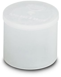 Schutzkappe aus transparentem Kunst stoff für QPD-Steckverbinder 5 x 2,