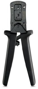 Crimpzange z.Ancrimpen v.Leitern Buchsenkont.