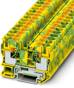 Schutzleiter-Reihenklemme