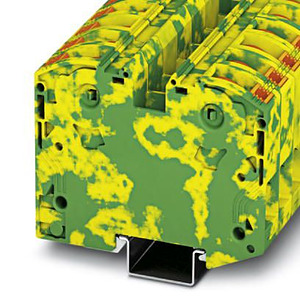 PE-Reihenklemme 2,5-35qmm gn/gb