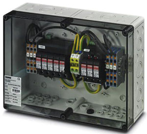 Generatoranschlusskasten für Photov oltaikanlagen bis 1000 V DC zum Ans