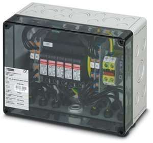 Generatoranschlusskasten bis 1000V 2x2 Strings T1/T2 2 MPP SUNCLIX