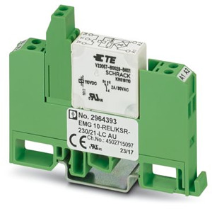 EMG-Relais-Modul 230V AC/DC Kleinschaltrelais AC 1W Goldkontakt