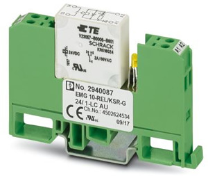 EMG-Relais-Modul 24V DC Kleinschaltrelais DC 1S Goldkontakt
