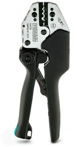 Presszange, kompakter Zangenkörper, für nicht isolierte Kabelschuhe, dr