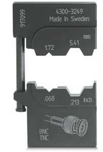 Gesenk, für Crimpfox-M, für Koaxial