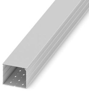 Verdrahtungskanal BxHxL 10x80x2000 grau Ober- und Unterteil