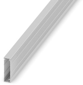 Verdrahtungskanal BxHxL 30x100x2000 grau Ober- und Unterteil