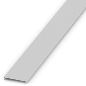 Deckel BxL 100x2000mm grau für Verdrahtungskanal