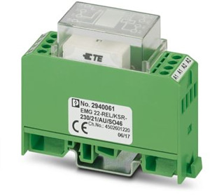 Relais-Schnittstelle 230V Kleinschaltrelais fest eingelöt.1W