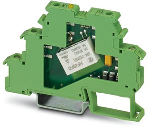 Relaisklemme 24V AC/DC fest eingelöt.Miniaturrelais 1S