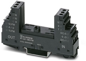 Basiselement für PLUGTRAB PT.../FM-