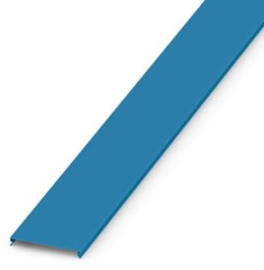 Deckel LxB 2000x100mm für Verdrahtungskanal blau