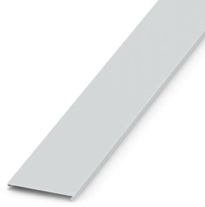 Deckel LxB 2000x120mm für Verdrahtungskanal grau halo.fr.