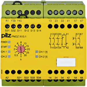 PNOZ XV3.1 30/24VDC 3n/o 1n/c 2n/o