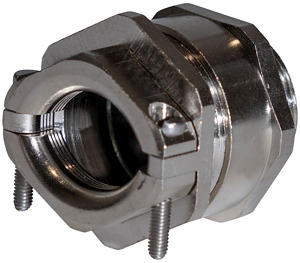 Kabelverschraubung MS vernickelt M40 (12-27), VE=20 Stk