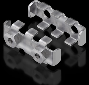 Sammelschienenkralle für Flat-PLS, ohne Schraube, für E-Cu 4xBx10 mm