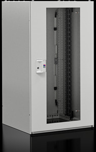 Netzwerkschrank mit Sichttür TX CableNet 600x1200x800mm 24HE