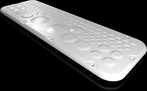 SZ Kunststoff-Flanschplatten, für A X, mit Membranen, BT: 447x149 mm, Größe