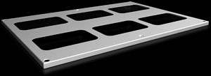 SV Dachblech für VX, BT: 850x600 mm , für Kabeleinführungsflansch