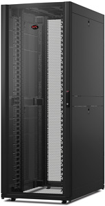 NetShelter SX Netzwerkgehäuse mit schwarzen Seitenteilen, 42 HE, 750 m