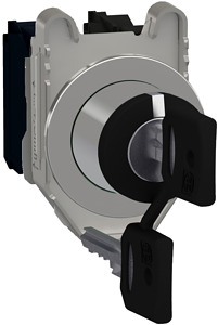 Schlüsselschalter, Metall, kompl, 3 0mm, kundenspezifisch via Konfigurator