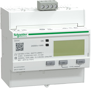 Energiezähler iEM3455, 3-phasig, LVCT, erweiterte Messfunktion, Modbus, 1