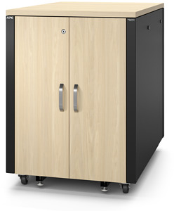 APC NetShelter Soundproof Serverschrank 17HE 230V 1000H x 750B x