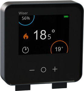 Wiser Raumthermostat mit Touch- Display schwarz