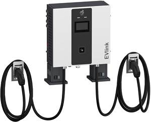 Pro DC Wallbox 60kW 2xCCS2 7m ohne Kabelmanagementsystem 4G ISO15118 IK10