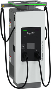 Schneider Starcharge Fast 120kW-2xC CS-Kabel 5m mit Kabelmanagement-4G-LAN-O