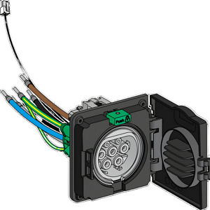 EVlink Wallbox G3, Subassembly T2 3 ph