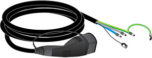 EVlink Wallbox G3, Kabel T2 3,7kW 4 m
