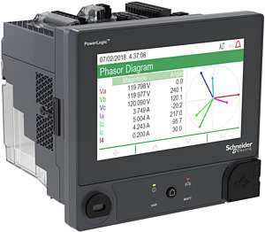 Netzanalysator PowerLogic ION92140, 1A/5A, Modbus TCP, ION, mit 192 mm Displ