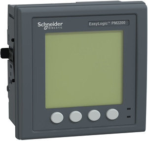 Universalmessgerät PM2210 3-phasig 1A/5A, LCD Anzeige, S0 Impuls,