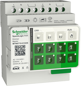 SpaceLogic KNX Secure Master Dimmer