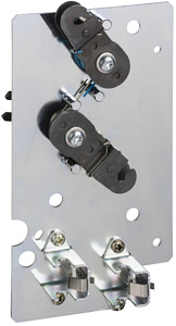 Verriegelung über Kabel für 2x Mast