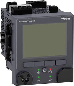 Netzanalysator PowerLogic ION7410, DC, Fronteinbaugerät 96 x 96, Displ