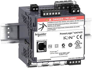 Netzanalysator PowerLogic ION7403, für DIN-Schiene